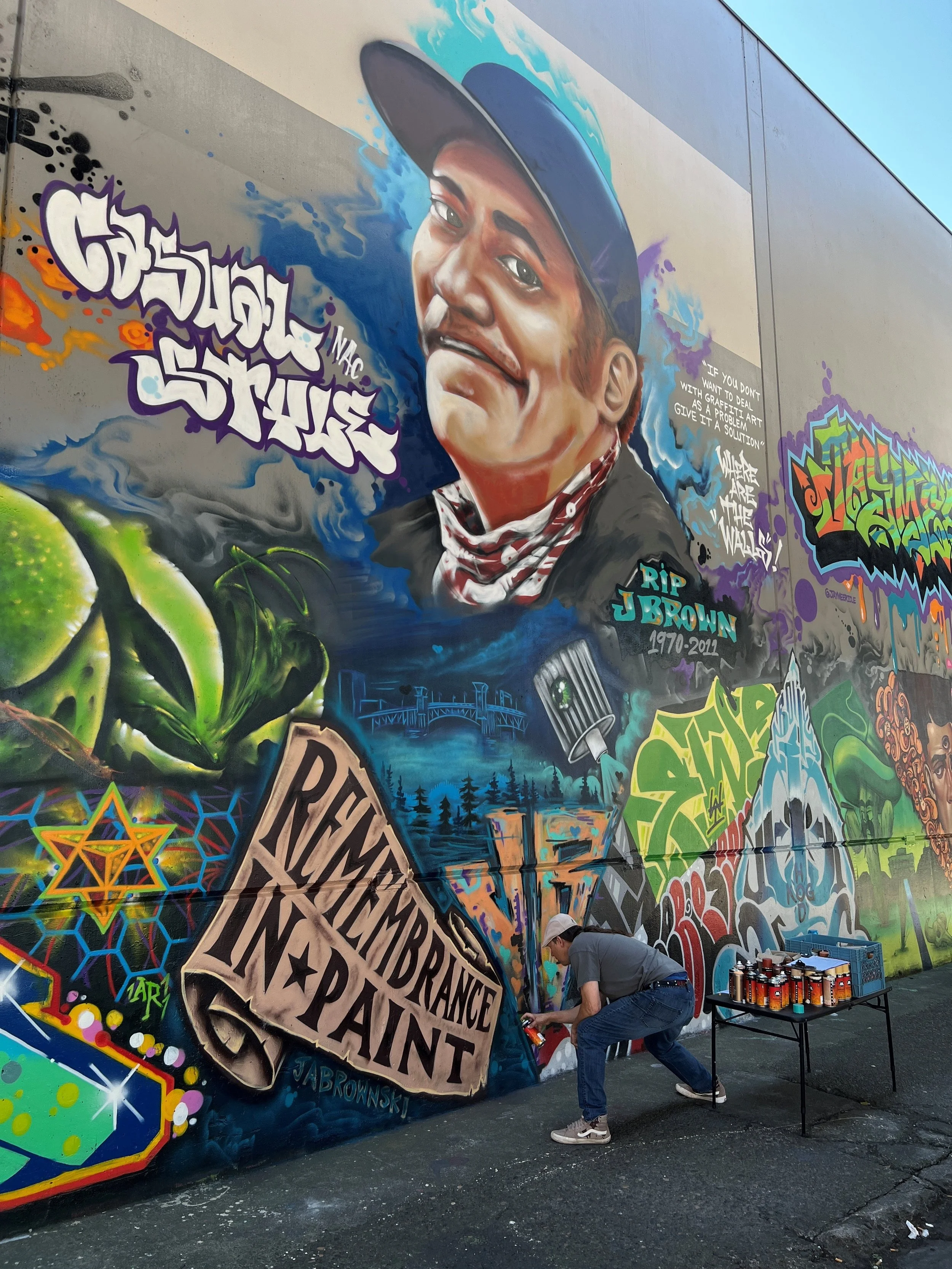 REMEMBERANCE IN PAINT — Portland Street Art Alliance